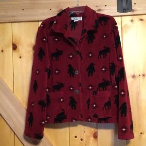 Cactus Flower Moose & Bear Coat
